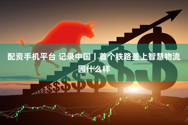 配资手机平台 记录中国丨首个铁路盖上智慧物流园什么样