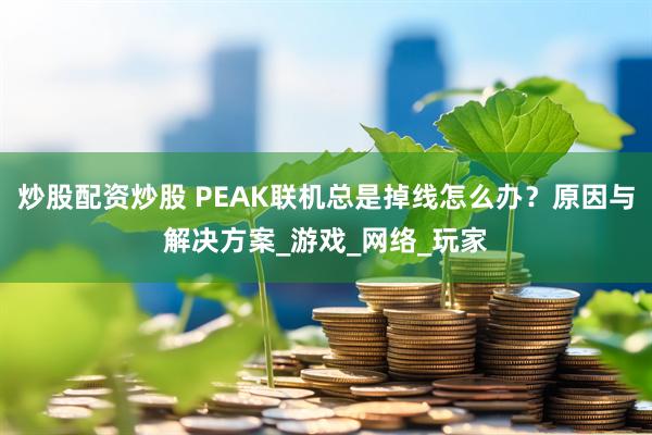 炒股配资炒股 PEAK联机总是掉线怎么办？原因与解决方案_游戏_网络_玩家